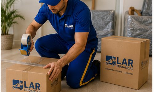 lar-mudancas-funcionario-selando-caixa